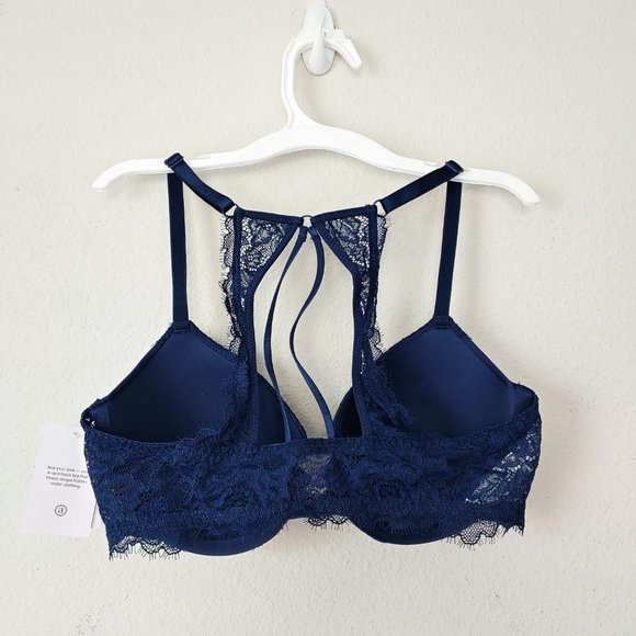 Auden Women Smart Blue Bra Size 32C - Picture 3 of 7